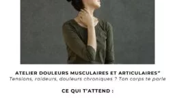 🌿 Atelier Bien-Être : Soulager naturellement les douleurs musculaires et articulaires