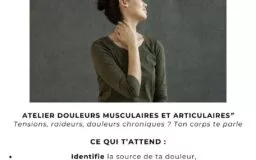 🌿 Atelier Bien-Être : Soulager naturellement les douleurs musculaires et articulaires